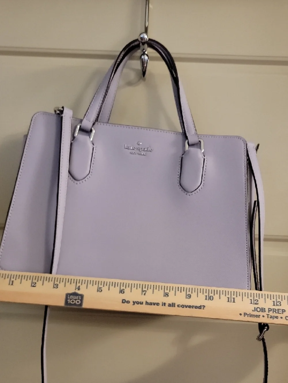 kate spade lavender satchel - Picture 3 of 6
